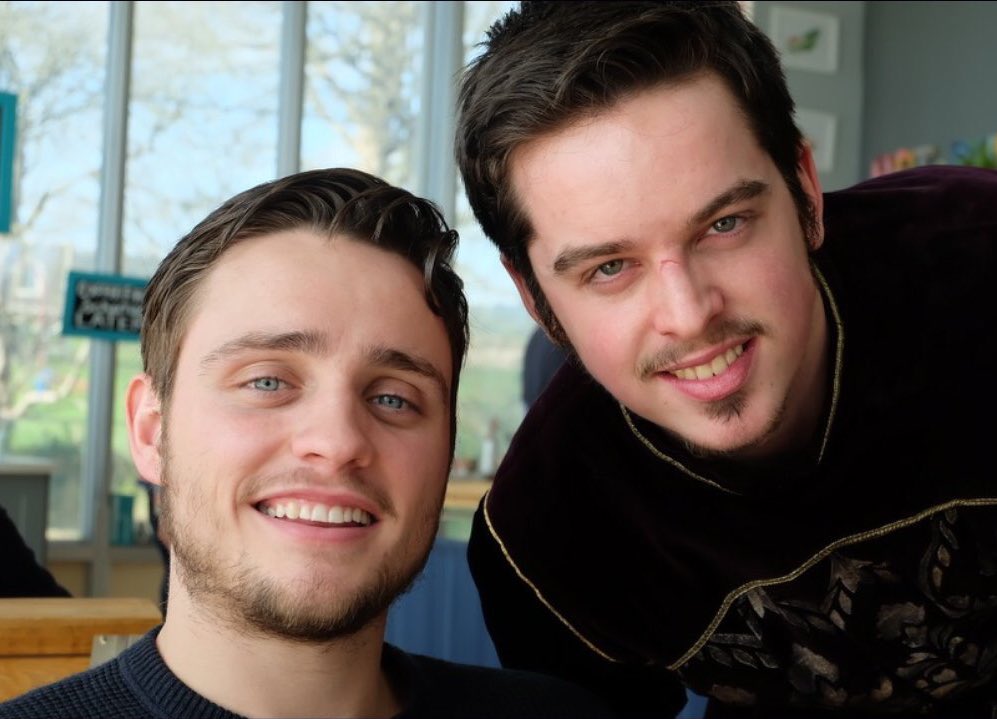 Quite literally brothers from another father. #Vikings #Saxons #WessexPride