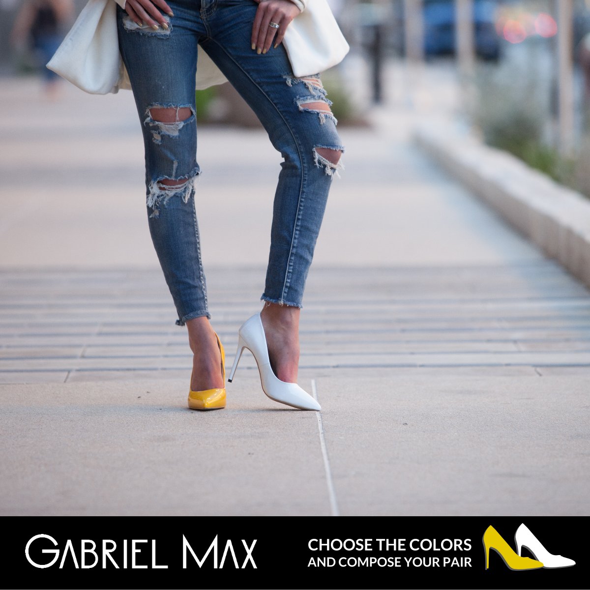 GabrielMaxOffic's tweet photo. Gabriel Max #shoes are available in 8 #colors so you can obtain many interesting combinations for your #outfits! 
Model: @macychanel https://t.co/yds3mlRtGK