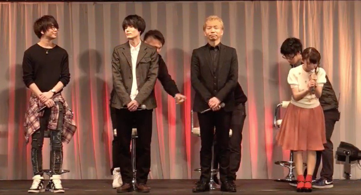 だい なんだかおもしろい Fate Apocryphaに出演の花江夏樹さん 内山昂輝さん 諏訪部順一さんがfate Projectに登壇 諏訪部順一さん ボブミヤです