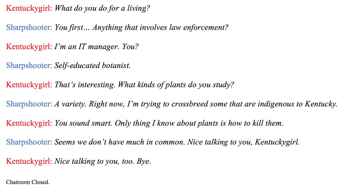 Who do you think Kentuckygirl is? :)