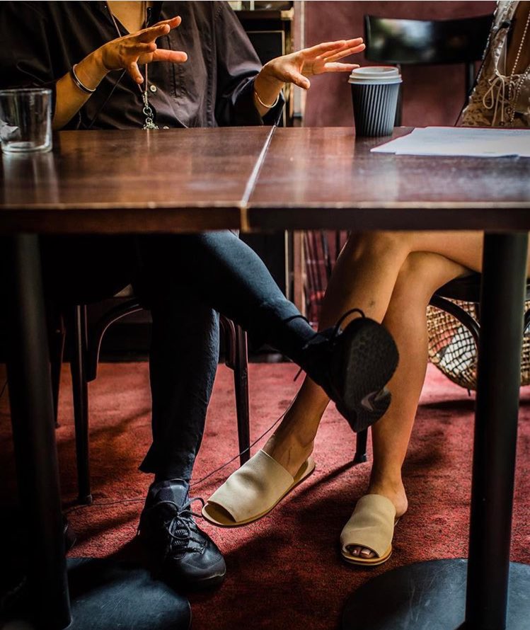 Sneak peak of our next guest... #guesswho #downloadtuesday