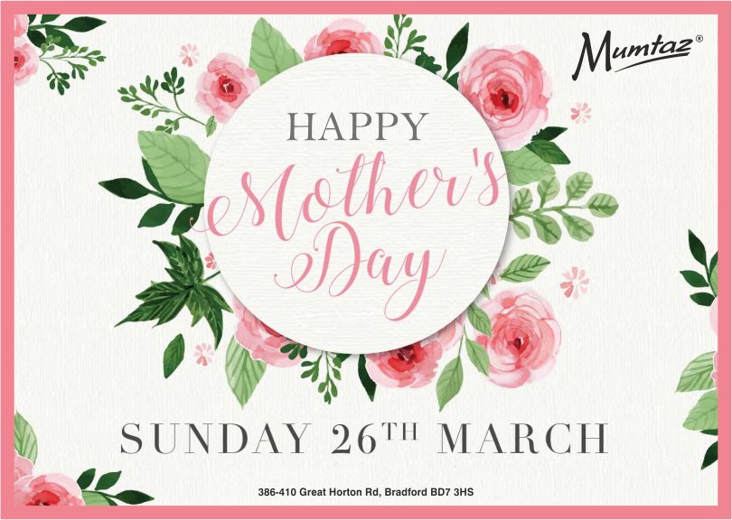 Happy Mother's Day to all the mothers in the world.  For reservations call us 01274 571861 #mumtaz #mumtazbradford