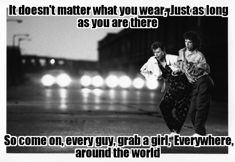 LovethatLyricx's tweet photo. #davidbowie #mickjagger https://t.co/Niz4INl19P