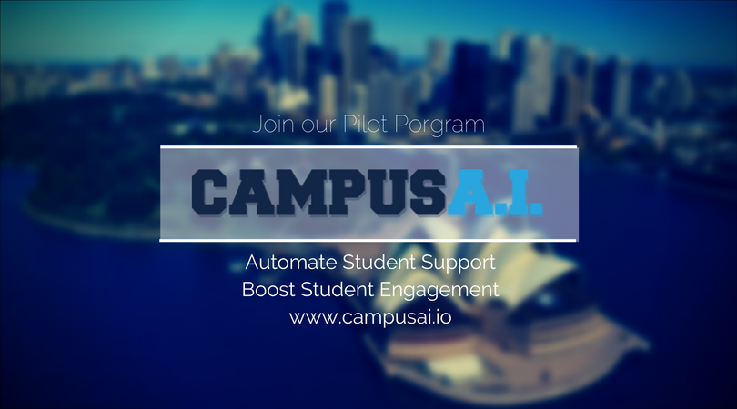 CampusAI's tweet photo. Is your school interested in automating student support and boosting student engagement? Visit our site and sign up
https://t.co/9oOcLojTmt https://t.co/2JPGrLO8ny