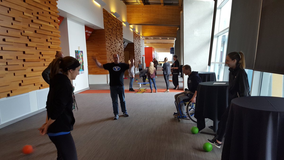 andreacarey's tweet photo. @WinSportCanada PLay date in @S4L_SPV #InclusivePL workshop #APASyyc with @PISEworld. Create programs that have options for everyone! https://t.co/Bql3PBU9yc