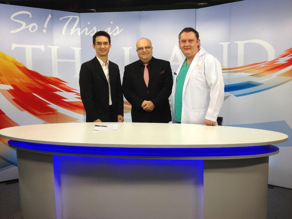 GoldThreadUK's tweet photo. The president of #GoldThread LLC explains on Thailand TV how #threadfacelift works https://t.co/OerebMv589 #london https://t.co/OX43nD7ZTp