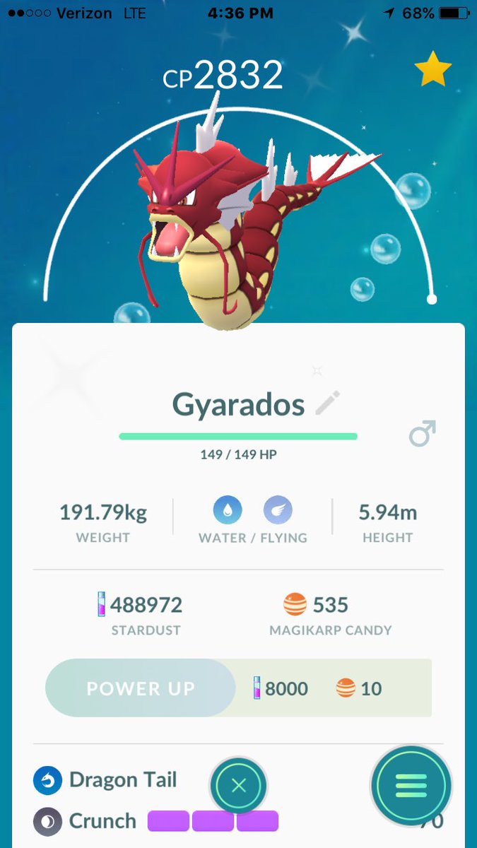 Chuck On Twitter No But I Got This Glitched Out Gyarados