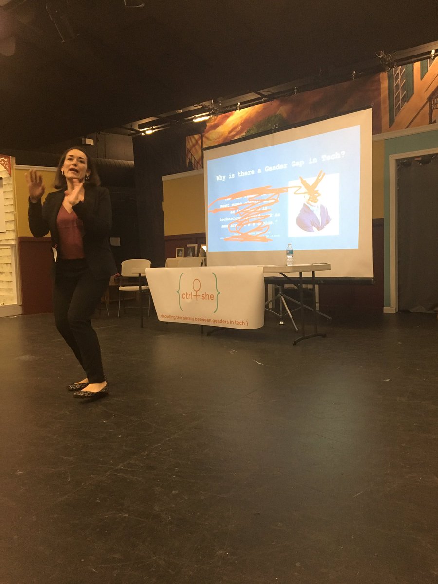 farihahchow's tweet photo. LOVED the keynote speaker!! @stefanamuller @ctrlshe #ctrlshe https://t.co/m9ohBvKRMs