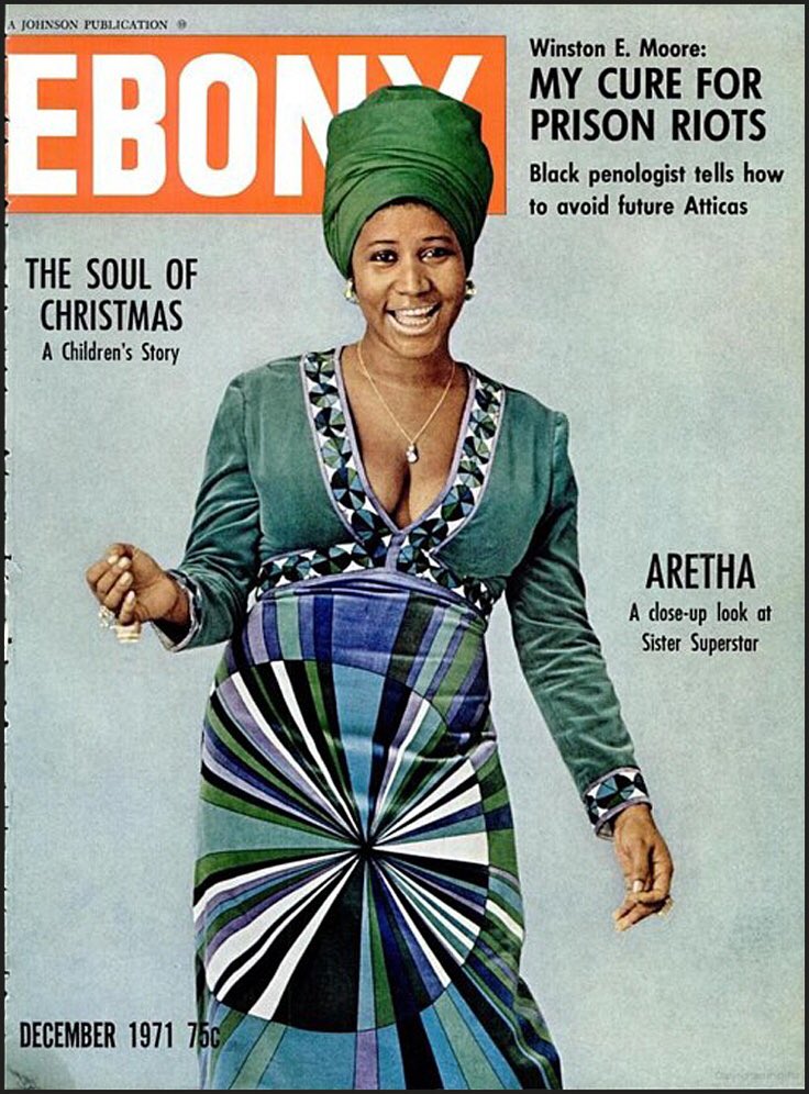 EBONY's tweet photo. Happy Birthday 🎉 to the Queen 👸🏾 of Soul, Aretha Franklin! #EBONYArchives https://t.co/0a36AQrl9i