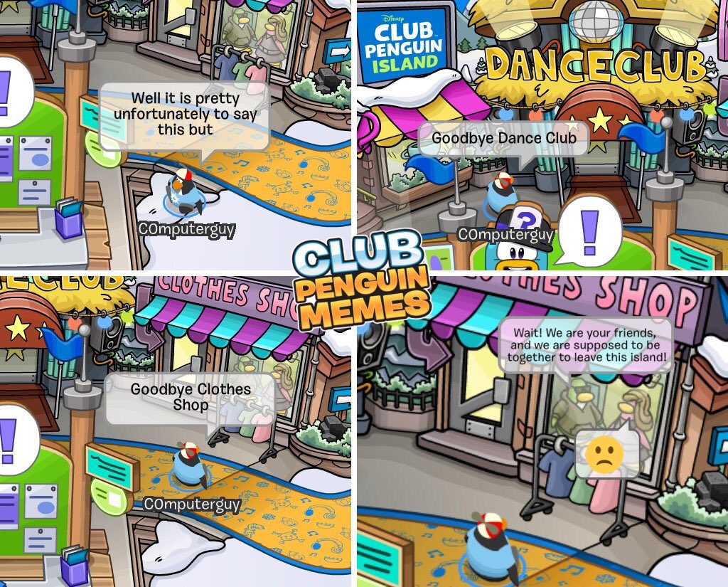 Club Penguin Memes on X: What reaction would you get after the