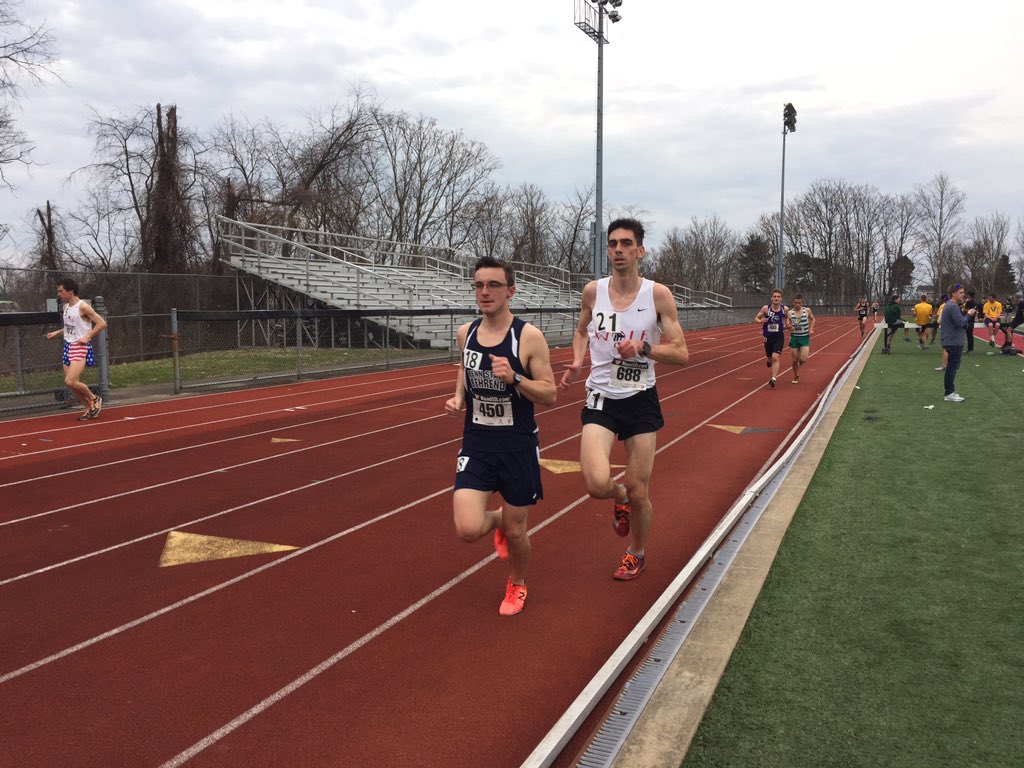 WolfCreekTC's tweet photo. We're being represented in the 5k at the California University Early Bird Meet! @smcd67 @jerick77727 https://t.co/bM9XtKHDUN