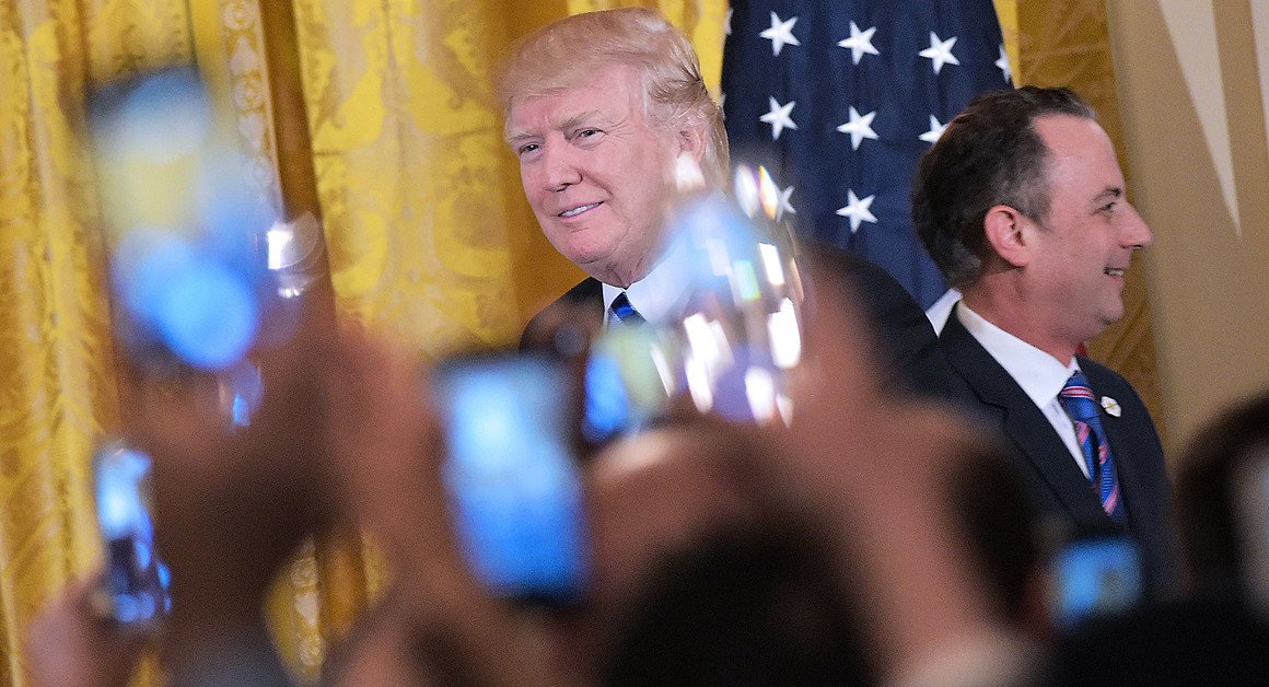 politico's tweet photo. “His mind was bouncing around." Republicans wonder whether Trump's heart was in healthcare fight https://t.co/GJ2CckhUy8 https://t.co/GcKKrlnUHS