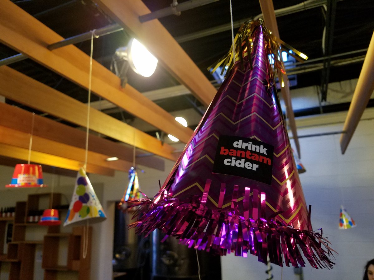 Cheers to 5 years @BantamCider!