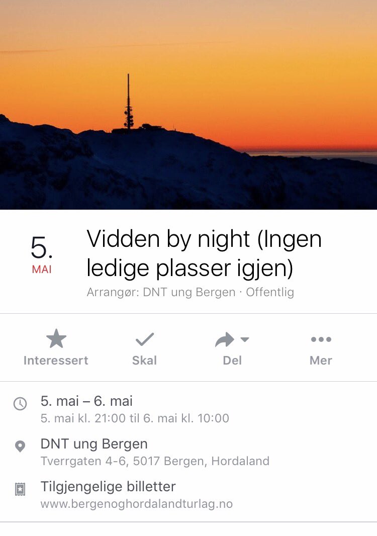 marthetef's tweet photo. Når det er fullt på Vidden. #bergen https://t.co/BUvToEGvju