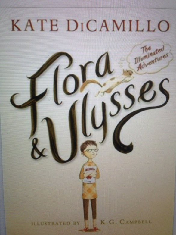 Happy Birthday Kate DiCamillo! Read Flora and Ulysses-a magical story of a girl & a squirrel she names Ulysses! 