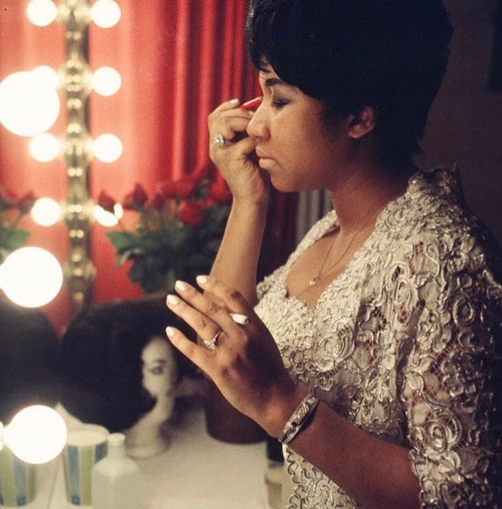 The Queen. Happy Birthday to my Detroit homegirl, Aretha Franklin. 