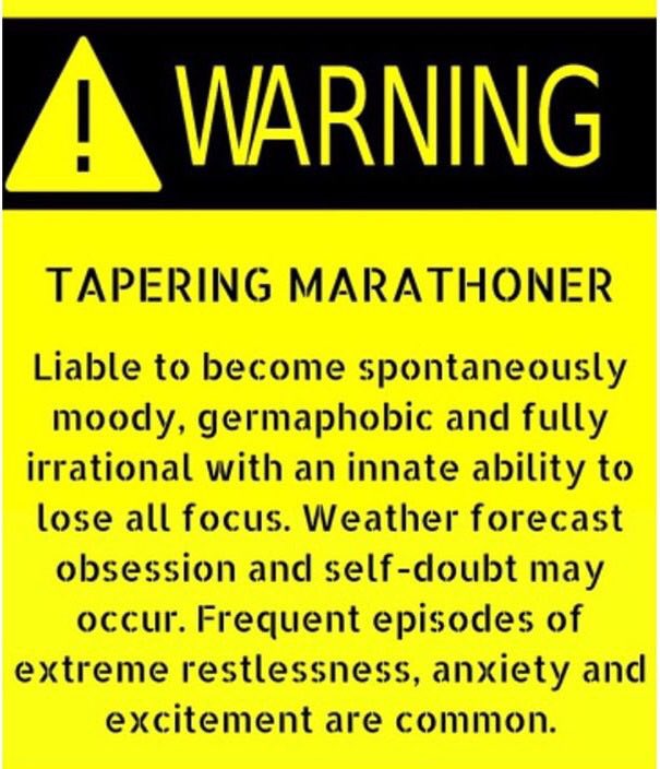KirstieLouCarr's tweet photo. Eeeeeeek #tapering #taperingrunner #marathon #marathon5 #marathoner #2weekstogo #brightonmarathon https://t.co/xC4aH24jvw