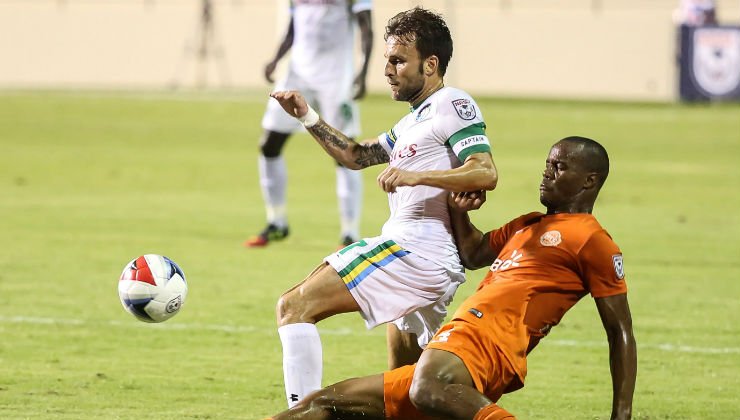 #PRFCvNYC is currently under a delay due to a power outage in the area of the stadium. As of now, kickoff is tentatively set for 8 p.m. ET.