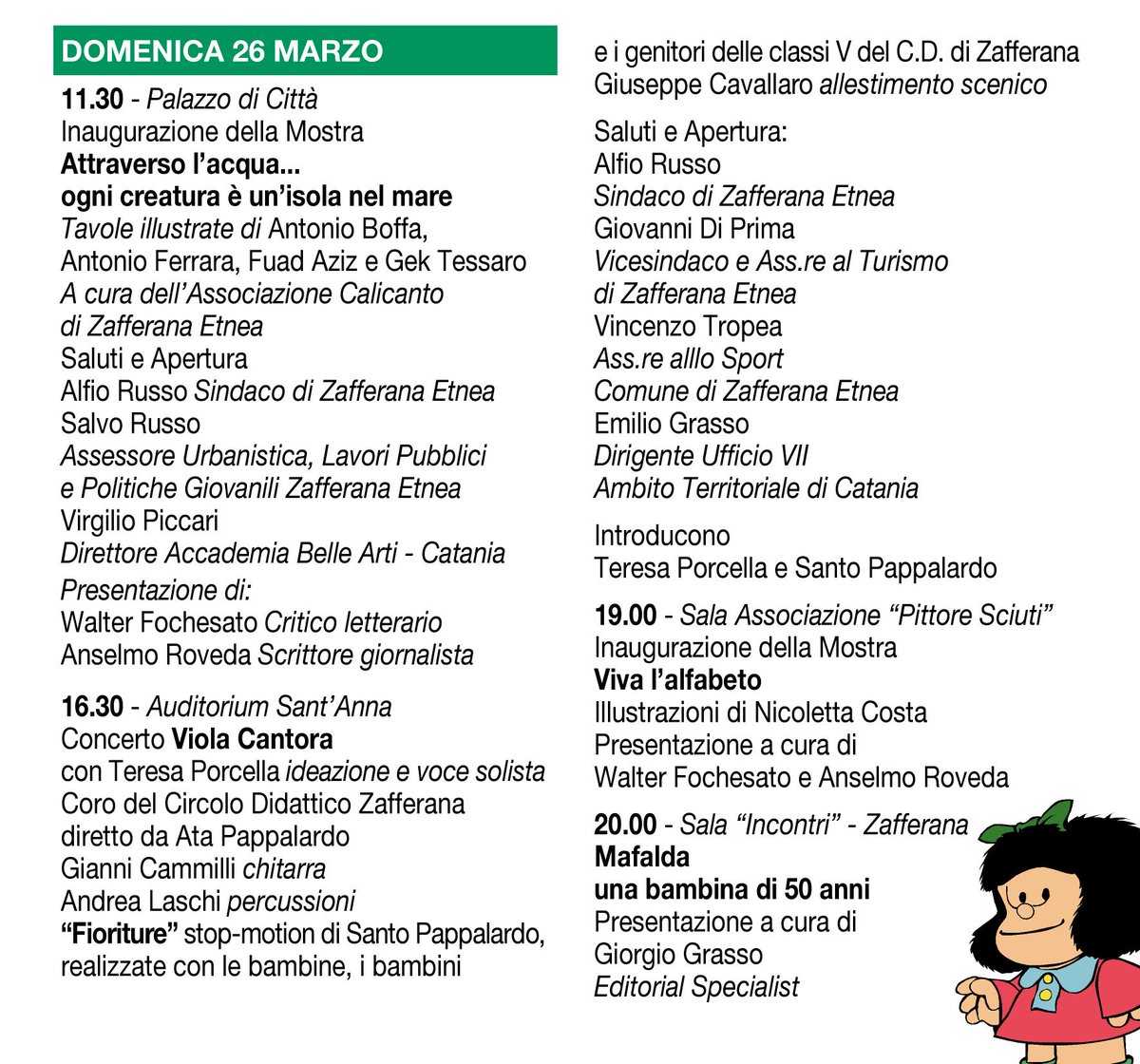 CD_Zafferana's tweet photo. festa del libro# programma# 25marzo# mostraillustrazioni# https://t.co/IgbL2bOGhx