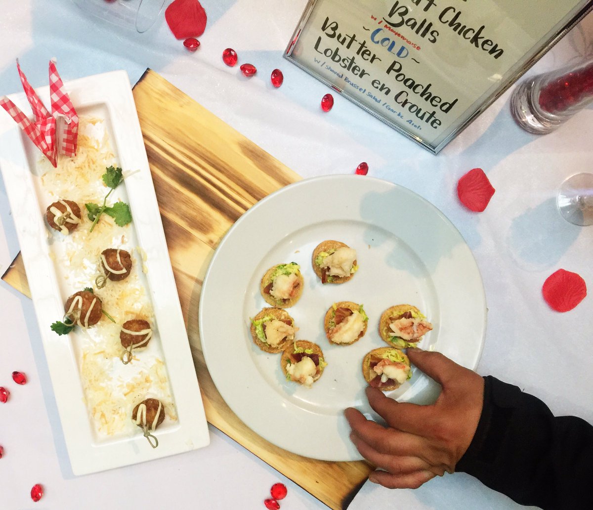 GBCCHCA's tweet photo. Signature small plates from Marriage of Food and Wine #MOFW, #Toronto's most innovative, student-driven culinary event. https://t.co/xoCpWXcFre