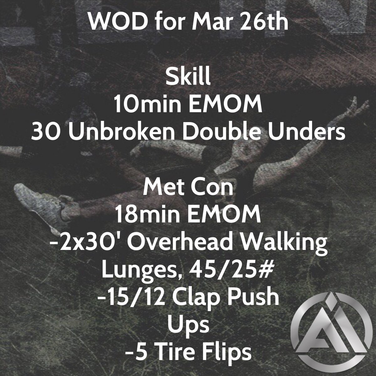 WOD for Mar 26th