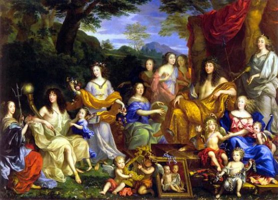 @jewelsking_king @franckcolas77 @SAgelkaras @arlenesg @pat_be001 @CristianeGLima @arpollockus AMAZING DIVINE PAINTING - FAMILY - LOUIS XIV.😍