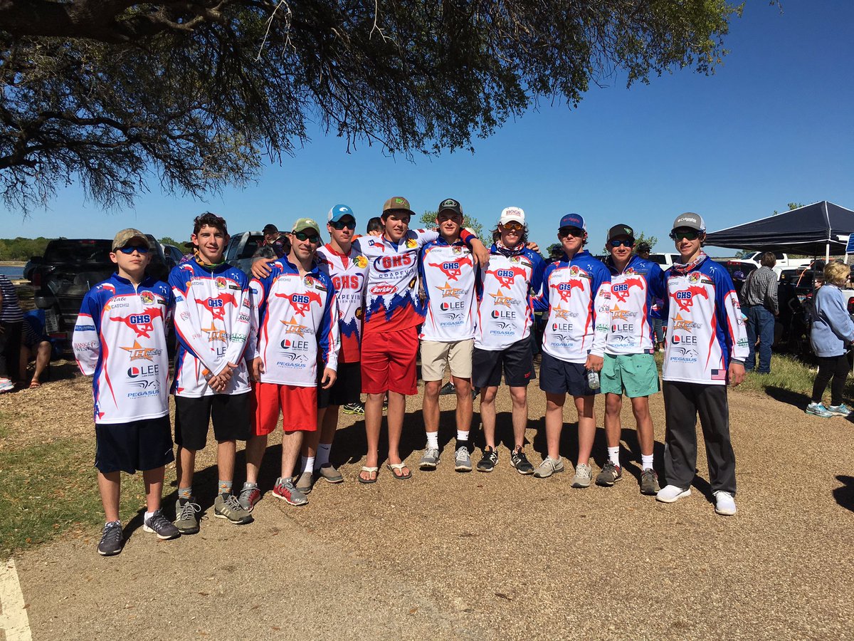 SLEBurgess's tweet image. #GHSBassFishingTeam did great today at Lake Whitney #THSBA @Grapevine_HS