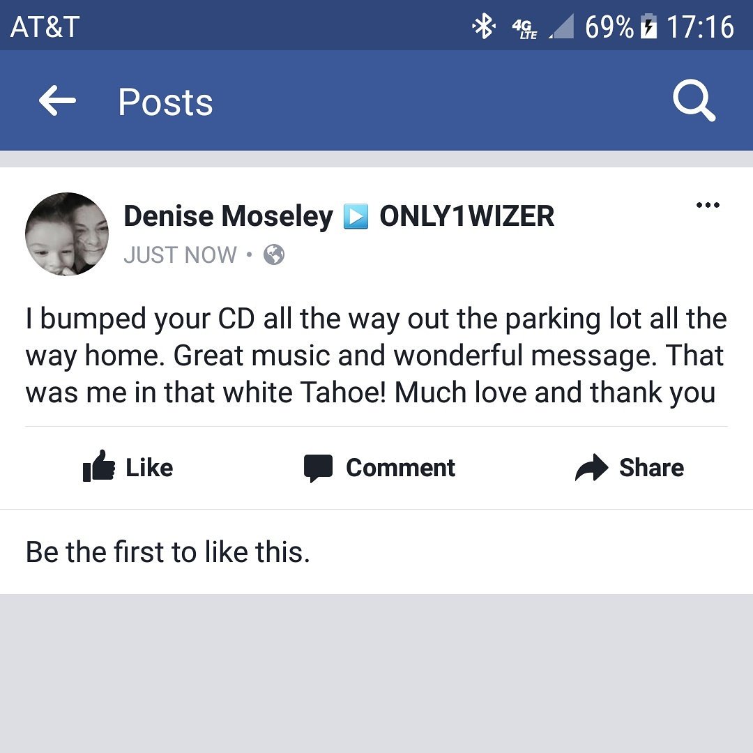 ONLY1WIZER's tweet photo. This is what its about!!!
NOW THATS LOVE! ๐
#CaliforniaWalmartTour #Only1Wizer #RealMusic #HipHop #IndependentMusic #IndependentArtist https://t.co/35HEVzr2aJ