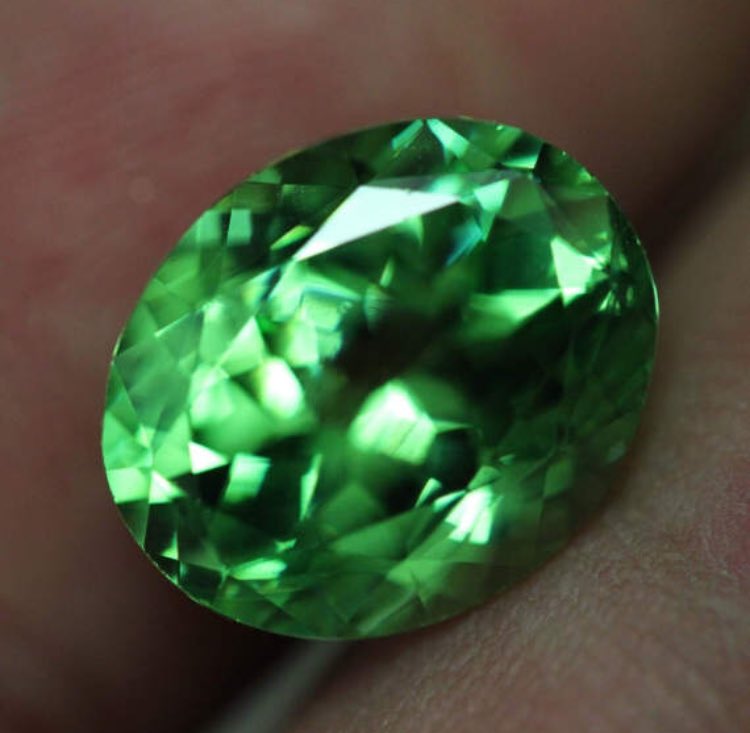 crystalanchor's tweet photo. Certified Rare loose Natural untreated Green Oval cut Tsavorite Garnet 6.005ct✨✨Link in bio✨✨#garnet #gemstones #finejewelry #etsy https://t.co/Uy0JomV8K0