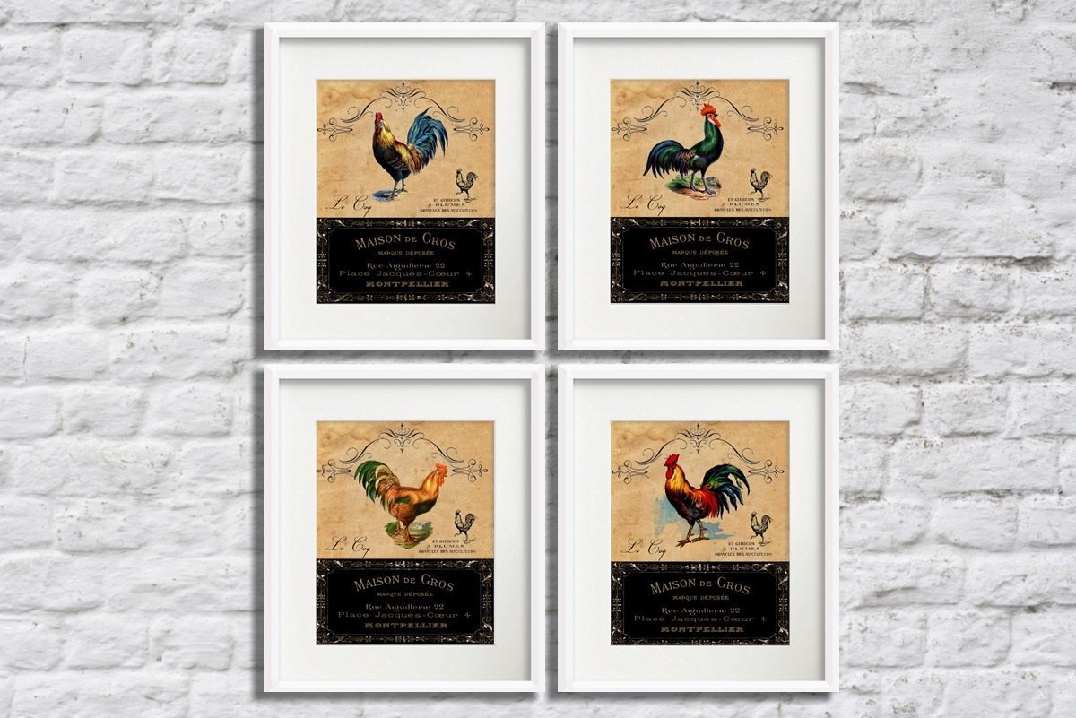 loribethstudios's tweet photo. Le Coq - 4 Print Set, 8x10 Art Prints Rooster Kitchen Decor, French C⦠https://t.co/QS9unsrerp #Etsy #RoosterKitchen https://t.co/gU44tDxhCv