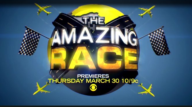 ICTVRealityTV's tweet photo. Who will be Watching?1 Winner #TAR #CBS #GRLOL
The Amazing Race Premieres Thursday March 30th 10 pm ESTJoin Us at https://t.co/scocLTKh8M https://t.co/a6EMuBKmHd