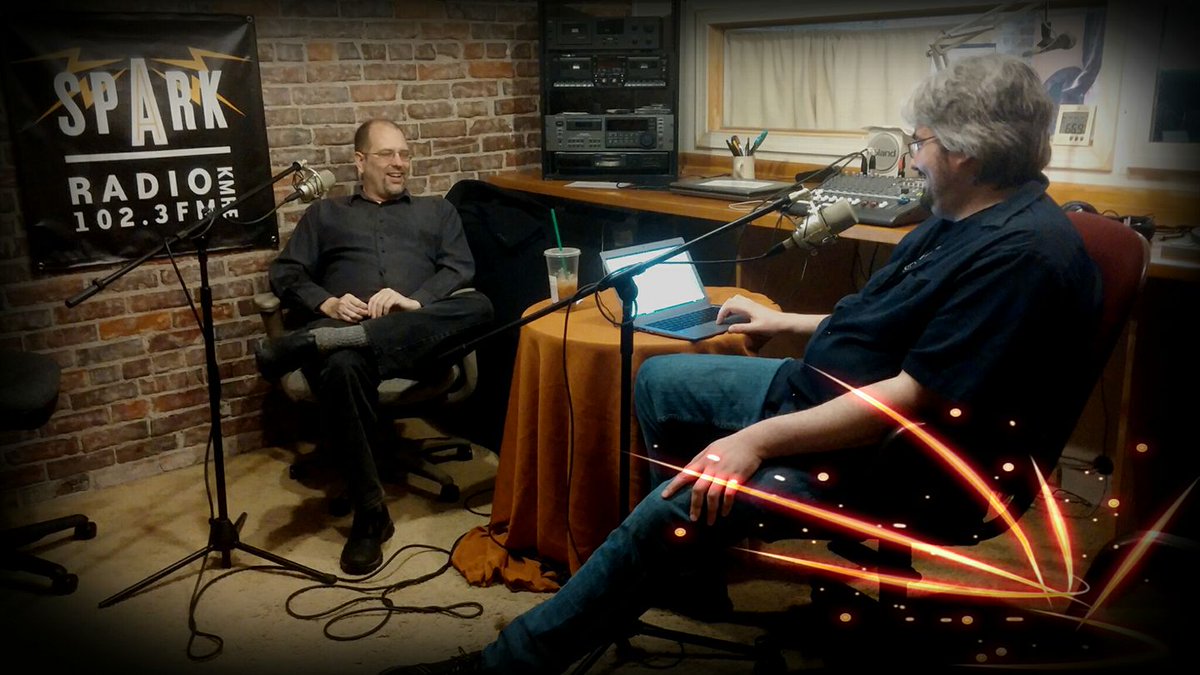 yeticraft's tweet photo. We're at Bellingham's Spark Museum talking all things YetiCraft &amp; @Raspberry_Pi on a local radio show American Carnage to be broadcast 4/3 https://t.co/MIAJFON6Tx