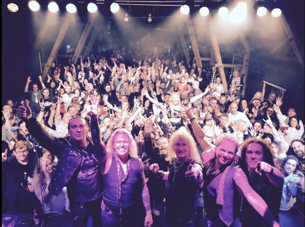 Thank you Avesta! #TREAT #TREATtheband #GhostOfGracelandTour2017 #Torp #Avesta