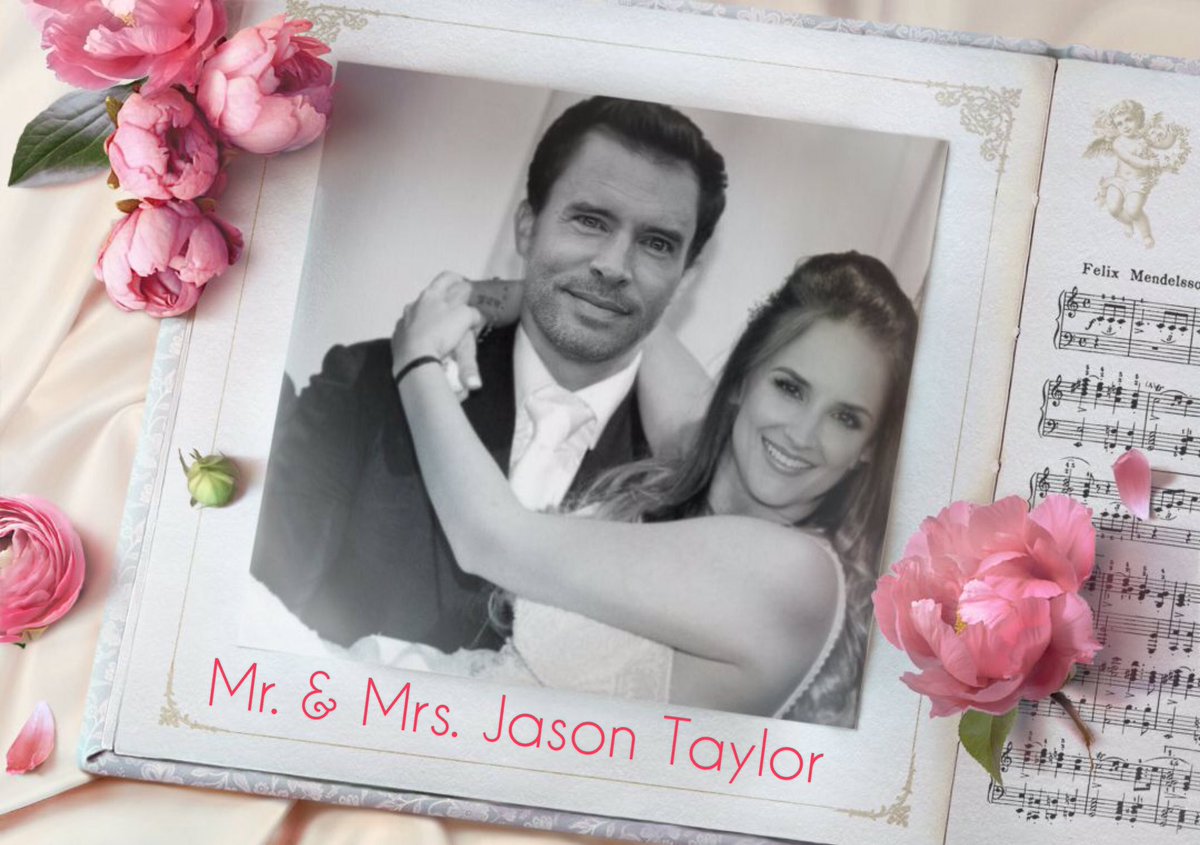 Congratulations to Mr. &amp; Mrs. Taylor on their wedding. <a href="/JasonTaylor_RP/">Jason M. Taylor #Parody</a> and <a href="/KatrinaKnightRP/">Kat Knight-Taylor #ParodyAccount</a> we wish you much happiness and love. 🥂💍👰🏼🤵🏻