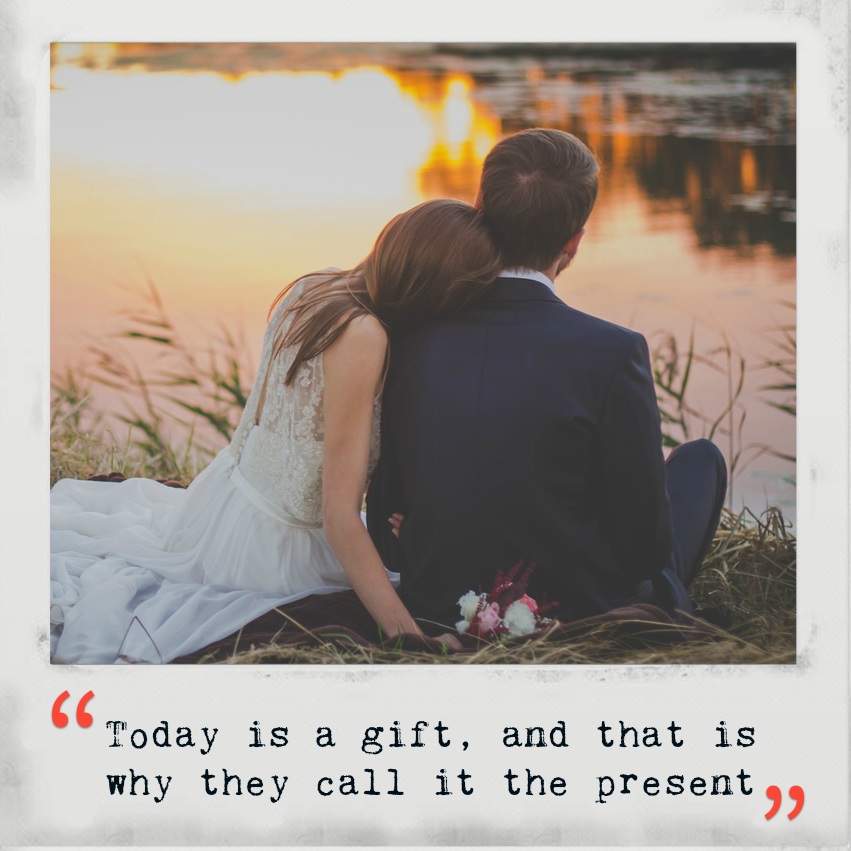 backspaceapp's tweet photo. Today is a gift, and that is why they call it the present https://t.co/MHMiQxAdmc