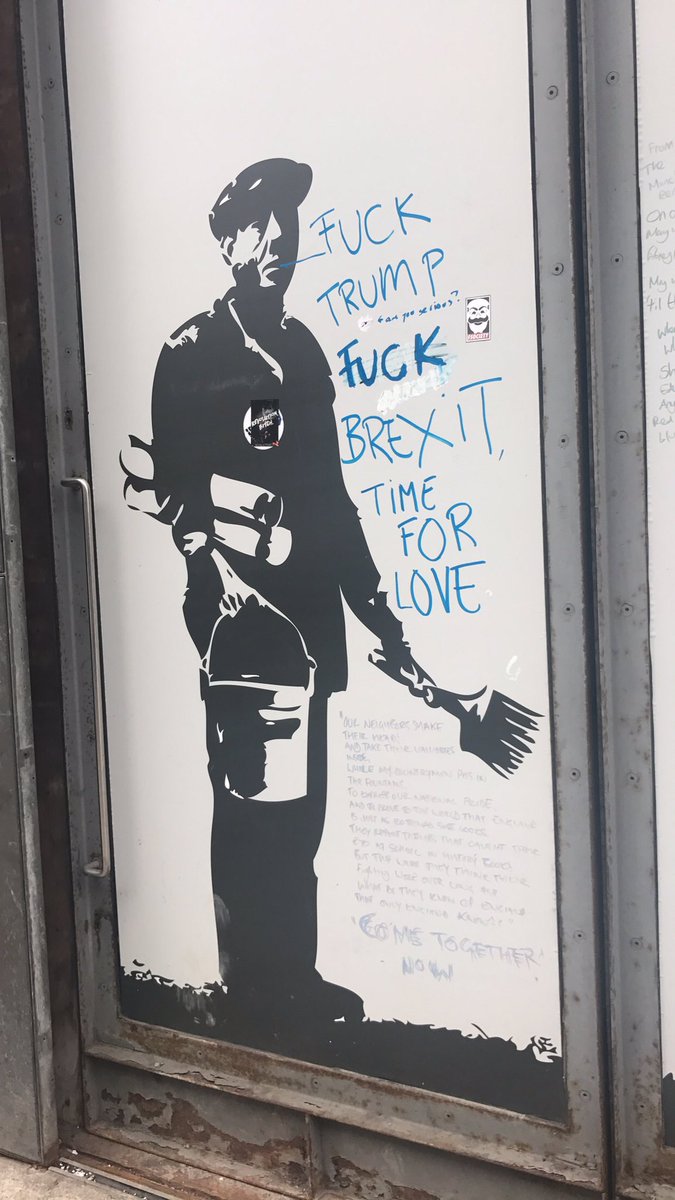 Amylousingleton's tweet photo. Fuck Trump! Fuck Brexit! ✌🏼️ https://t.co/1FhsmsUJTY