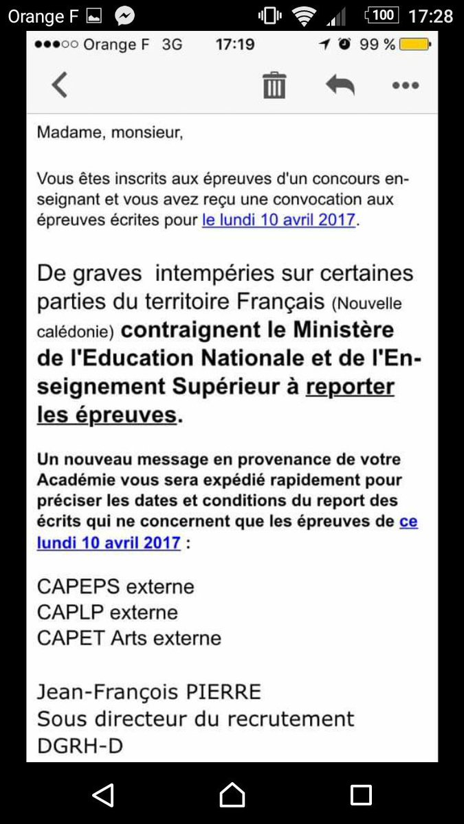 C'est une grosse blague ???!!!! 😭😨😤
#CAPEPS2017 #cyclone #NouvelleCaledonie