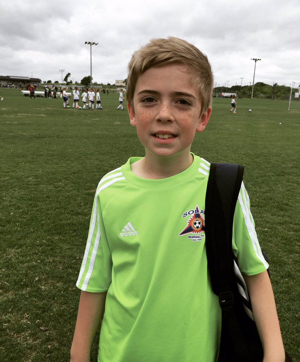 michaelhirsh's tweet image. This little baller had 2 goals today ⚽️ #alexanderthegreat #solarfc