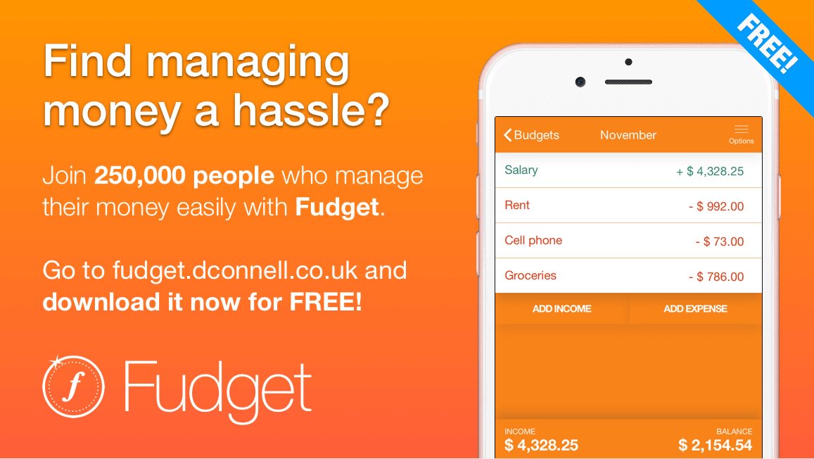 stephernova's tweet image. Check out this app Fudget I've been using to manage my money! fudget.dconnell.co.uk