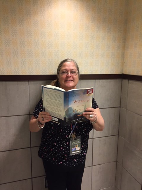 bnsiouxcity's tweet photo. What book will you be spending time with this weekend? Susan #isreading @jessicashattuck The Women in the Castle #SusanReads https://t.co/lVynWY4sOS