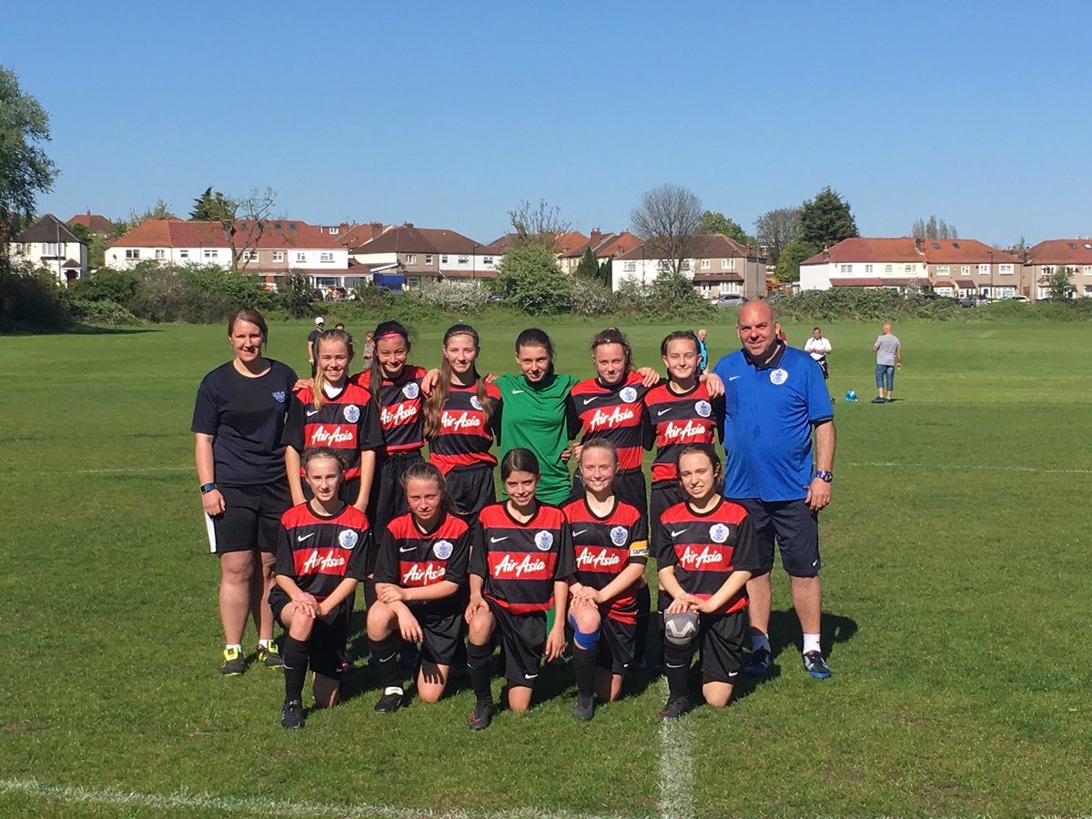 Well done <a href="/QPRGirlsFC/">QPR Girls FC</a> under 14's on winning the Surrey league for the 3rd year in a row @SheKicksdotnet