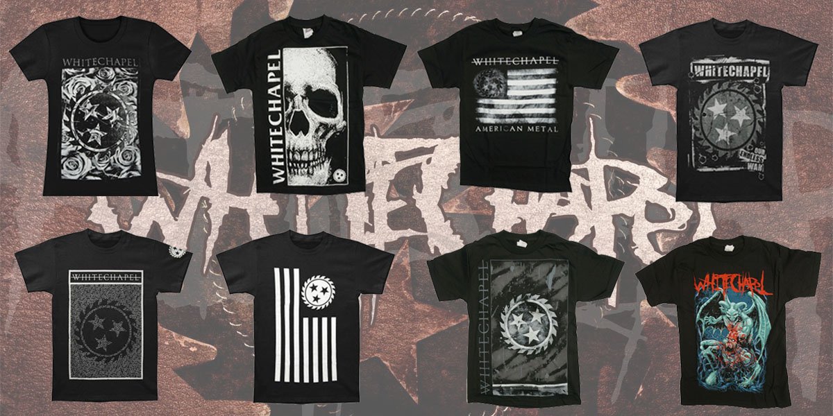 デスコア好き必見、必聴！ WHITECHAPEL(ホワイトチャペル)のバンド
