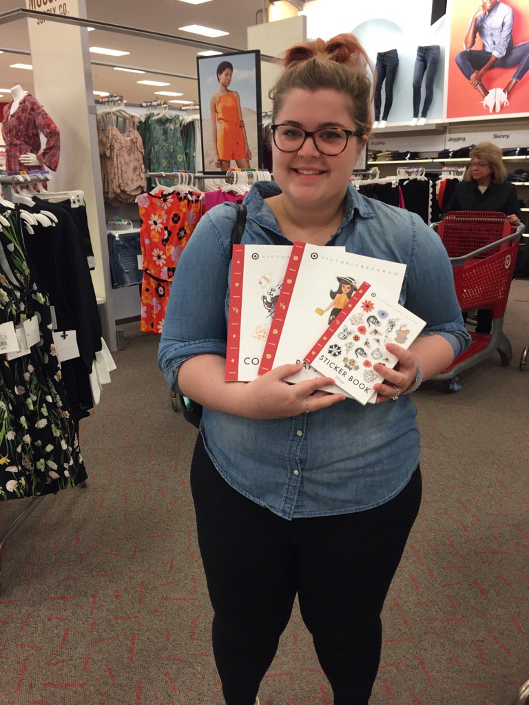 Jen Taylor the illustrator is shopping at 1917