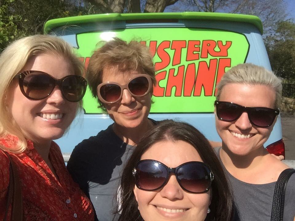 DrRebeccaGordon's tweet photo. With Gisele, @DrDawnAlbertson and @kenneallyg #queensofking 'a https://t.co/uX0aCzV6PS