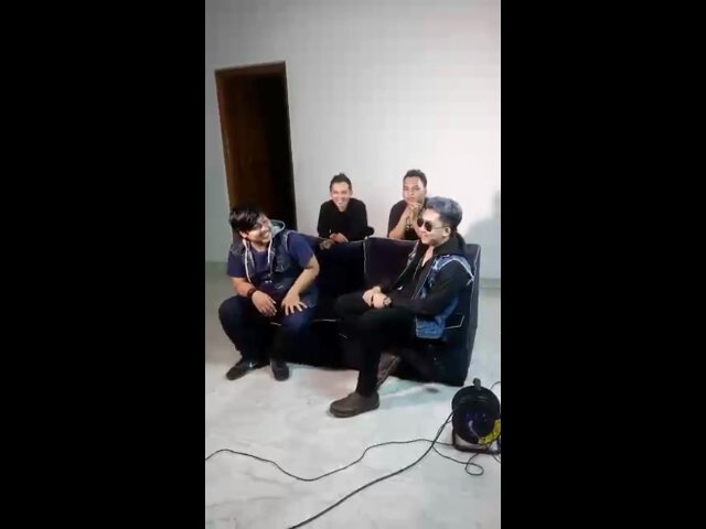 Sewaktu interview media berlangsung