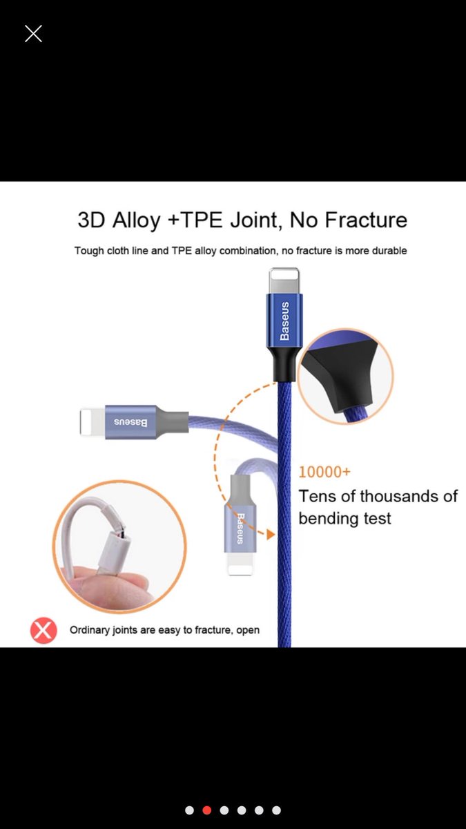 CaseCc's tweet image. ขายสายชาร์จ lightning usb Baseus 120 cmสำหรับ iphone ชาร์จเร็วทนการงอไม่หักราคา350 ฿(ไม่รวมems )#iPhone7TH#iPhone7Plus #ตลาดนัดEXO #เคสไอโฟน