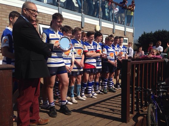 Well done <a href="/OfficialKRFC/">Kettering RFC</a> under 14s. Winners of the East Midlands Plate final!