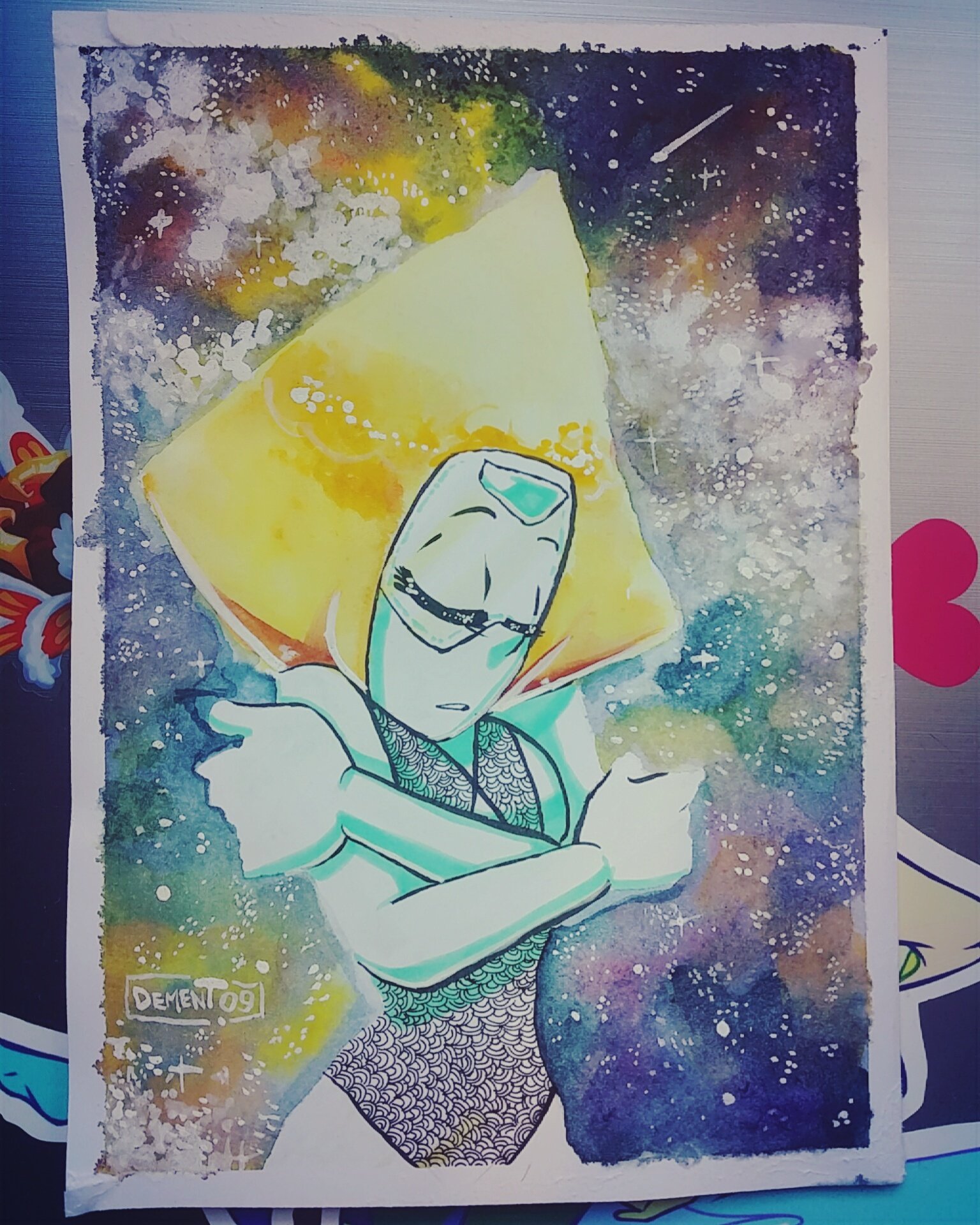 “Decided to add a Peridot as well!”