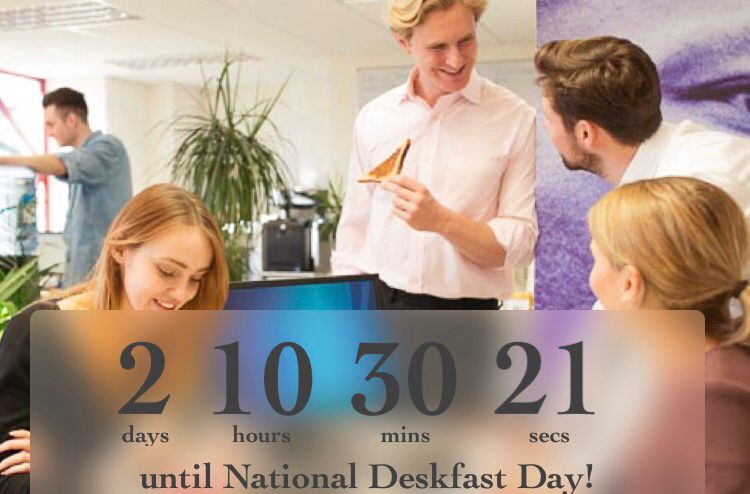 BetterBreakfast's tweet image. Counting down to #NationalDeskfastDay ! don't forget to plan your Deskfast! Be in the chance to #win by entering our #competition ⏰🍞🥐☕️