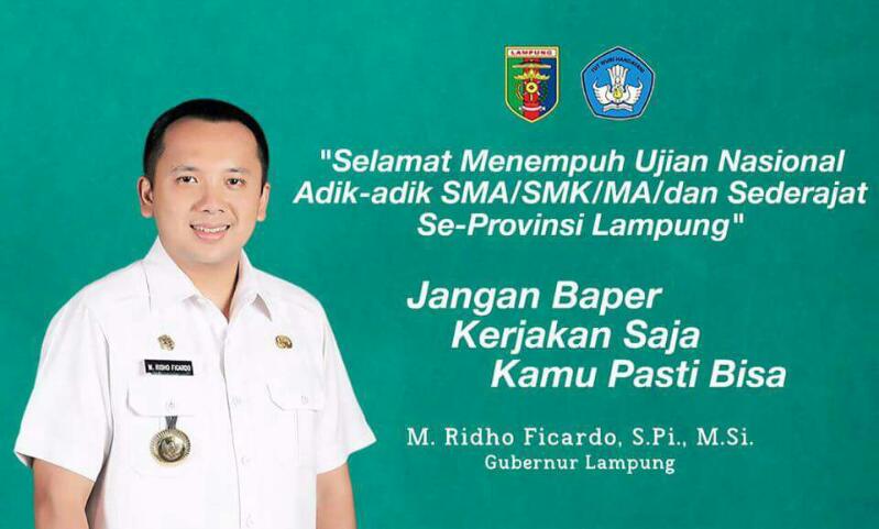 Buat kelas XII, semangat #UNBK2017 😘😘